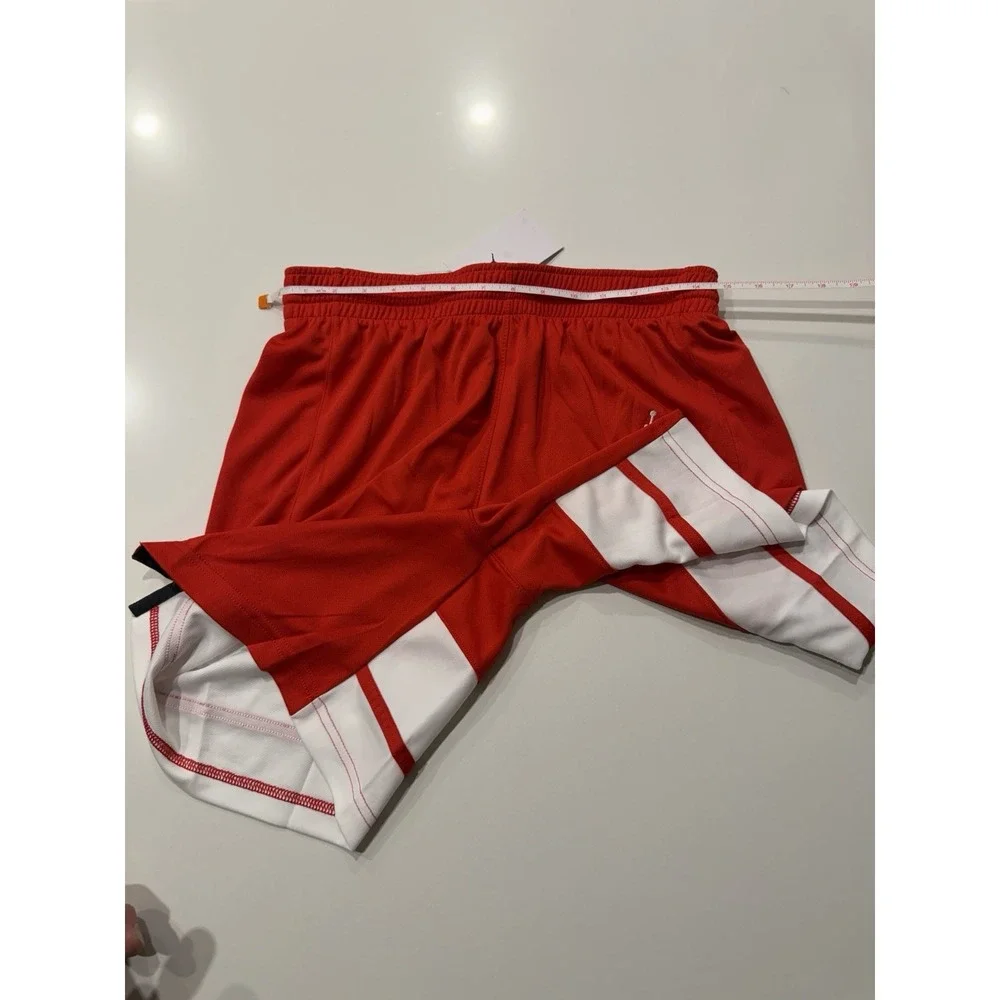 Jordan Stock Overtime Basketball Game Short Red White FQ5375-657 Mens M NWT